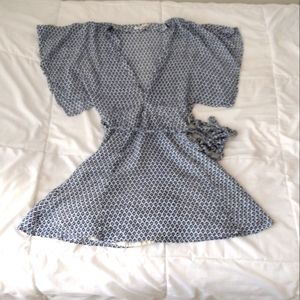 Tularosa Evil Eye Print Dress